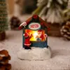 Presente de Natal nova chaminé de Natal luz noturna decoração pequenos enfeites para meninas atmosfera criativa presente de feriado