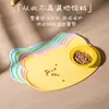 Tapete para comedero de gato mascota, tapete para cuenco de gato, tapete impermeable y antideslizante, tapete para plato y vajilla de comida de gato y perro