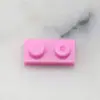 Accesorios para Joyería DIY Ensamblaje Acrílico Color Único Bloques de Construcción Llavero Colgante para Bolsa Colgante para Collar Colgante