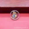 Pegatinas Doradas para Teléfono Móvil Bubble Mart Personalizadas con Fotos, Pegatinas Doradas Puras para Cuaderno, Insignias y Logos de Empresa Personalizados