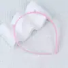 Hebilla de cuerno dentado interior color dulce material ps banda para el cabello accesorios DIY hebilla pequeña de 1.2 cm 33 cm venta al por mayor