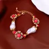 Pendientes y Collar de Flor de Perla Vintage, Cadena para Suéter de Lujo Ligero Retro, Juego de Joyería de Diseño Exquisito