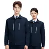 Uniformes de trabajo personalizados para primavera y otoño, atuendos corporativos de alta gama para eventos de empresa, uniformes de empleados y uniformes de equipo, con opción de impresión de logotipo para talleres y fábricas