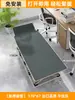 Cama plegable para siesta, cama individual simple para oficina, cama portátil para acompañante de hospital, cama para adultos para camping
