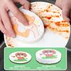 Cartoon Wood Pulp Cotton Prato Pano Comprimido Wood Pulp Sponge Wipe Cozinha Limpeza Impresso Pasta de Madeira Algodão Prato Prato Toalha