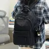 Mochila Feminina Leve e Moderna para Viagem, Mochila Casual Masculina para Exterior, Mochila Escolar Estudantil de Alta Qualidade Ultra-Leve de Grande Capacidade