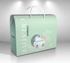 Colcha Fresca de Verão Personalizada Colcha de Ar Condicionado Caixa de Presente Colcha de Seda de Verão Embalagem Caixa de Papelão para Colcha Embalagem de Caixa para Roupa de Cama Gelo