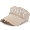 Nuevo sombrero de sol SPORT de ala abierta para verano, transpirable y protector solar, gorra versátil de moda para deportes al aire libre unisex