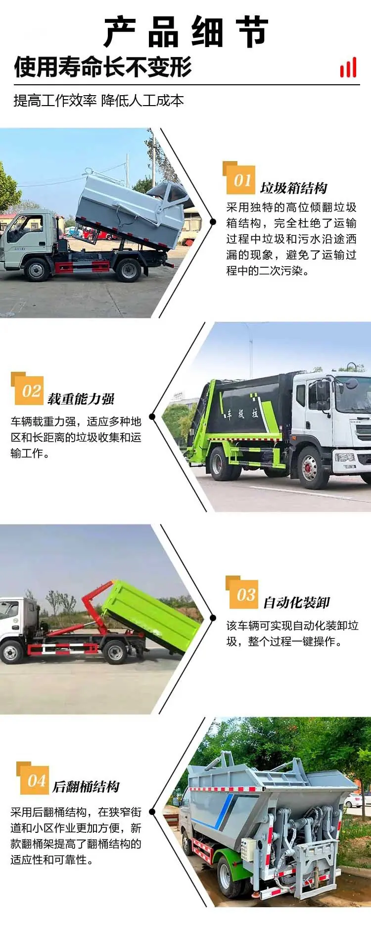 东风多功能18吨压缩垃圾车15吨废物运输车制造商