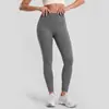 Pantalones de yoga ajustados Juyi Tang línea T color melocotón de cintura alta levantacola elásticos color nude para mujer para correr, fitness, deportes