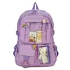 Nova mochila escolar estilo japonês para mulheres, mochila de grande capacidade para estudantes do ensino médio e universitário, mochila para laptop para homens, estudantes do ensino fundamental II e médio, mochila grande de ombro duplo
