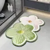 Tapete de Banheiro de Lama Diatomácea para Casa, Absorvente, Secagem Rápida, Tapete Antiderrapante para Vaso Sanitário, Banheiro e Lavabo