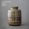 Estante de exhibición antiguo chino modelo de casa de sala de té gabinete de té adornos tetera de té tarro sellado de cerámica tetera de barro cocido juego de té