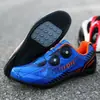 Sapatos de Ciclismo de Estrada Verão e Outono Masculino Montanha Autotravantes Sapatos com Booster Sem Trava Sapatos Casuais
