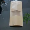 Bolsa con Cierre Zip Bolsa de Papel Kraft Bolsa de Papel de Aluminio Auto-Soportable Fuente Yin-Yang Fabricante Paquete Compuesto para Uso Electrónico.