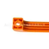 Manípulo Quadrado de Nylon Plástico Personalizado Braço para Porta Deslizante Industrial Puxador de Armário Gabinete Puxador de Equipamento Mecânico