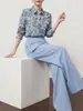 Ropa de mujer transfronteriza al por mayor súper vendida estilo vintage de verano top de gasa transparente con protección solar de manga larga HBZX919639