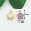 Accesorios de Joyería Pequeños Estilo Chanel Transfronterizos, Joyería Artesanal DIY con Forma de Mariposa al por Mayor, Accesorios de Joyería DIY Esmaltados con Forma de Flor Pequeña