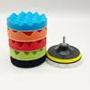 Kit de Esponjas para Polimento e Enceramento de Carro Shengao Suporte de Esponja Roda de Polimento de Veludo 3-7 polegadas Atacado Transfronteiriço Alta Densidade