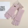 Guantes de Moda Cálidos y a Prueba de Frío de Nuevo Estilo Otoño e Invierno de Longitud Extendida, Estilo Casual Simple, Calentadores de Brazos