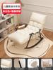 Silla mecedora A6L Reclinable pequeño Adulto Adulto Sala de estar Balcón Ocio Hogar Individual Sofá perezoso casual Ligero
