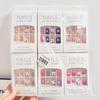 D018D lazo media longitud cabello liso de fábrica manicura ins nuevo +12 uñas postizas removibles lindas