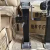 Manivela 0 kg Parte Superior Remolque 0 kg Soporte Ajustable Superior Piernas Verticales Engrosadas para Estacionamiento de RV Piernas de Semirremolque