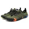 Sapatos de praia de cinco dedos para exterior, sapatos para flutuar, nadar e snorkeling, sapatos antiderrapantes para vadear e percorrer riachos, sapatos de yoga, sapatos para percorrer riachos