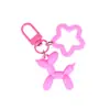 Llavero Colgante Perro Globo Colorido Estrella Cinco Puntas Accesorio Cachorro Dibujos Animados Decoración Mochila Accesorio Regalo