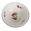 Lavabo de Esmalte Engrosado de Dibujos Animados para Niños, Recipiente de Esmalte de Grado Alimenticio para el Hogar, Recipiente de Esmalte Tradicional