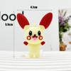 Muñeca Llavero Dibujos Animados Pipi Colgante Muñeca de Gota de Pegamento Pokemon Accesorios para Llavero Caja Misteriosa Arqueológica