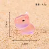 Paisaje en Miniatura que Brilla en la Oscuridad Linda Capibara Adorno de Escritorio Artesanía de Resina Pequeña Capibara