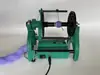 Rueda de Hilar Eléctrica Pequeña para el Hogar Sin Instalación Velocidad Ajustable 12V Textil Pelo de Perro Lana Algodón Hilo Máquina de Hilar DIY