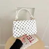 Bolso Casual de Lunares para Mujer 2026 Nuevo de Moda Verano de Gama Alta Bolso Pequeño de Hombro Cruzado de Moda Popular Bolso Cuadrado Pequeño