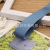 Fita Ruixin Brilhante Fita de Algodão Poliéster Material para Artesanato DIY Acessórios de Vestuário Fita de Algodão Cor Sólida Fita