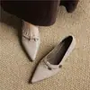Reino UnidoEn StockNuevos Zapatos de Cuña con Punta para Mujer Estilo Primavera, Zapatos Mary Jane Calados, Zapatos Versátiles de Primavera
