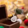 Amazon Moda Transfronteiriça Luxo Leve Criativo Alfabeto Inglês 26 Letras Pingente Completo em Zircônia Cobre Colar Nicho Acessório de Alta Qualidade