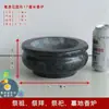 Incensário de Pedra para Locais de Sepultamento, Incensário de Pedra para o Festival Qingming ao Ar Livre, Incensário Sacrificial, Oferendas de Sepultamento, Tigela Tesouro de Pedra para Cemitérios