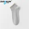 Calcetines Zobaron para Mujer, Calcetines Cortos Dulces de Lazo de Verano, Calcetines Cortos de Malla Transpirables Antibacterianos, Calcetines de Algodón Puro para Mujer al por Mayor
