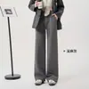 Calça Feminina Lenzing Modal Air 2026 Nova Primavera/Verão Sedosa High-End Drapeada Emagrecedora Casual Wide-Leg para Mulheres