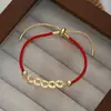 Pulseira de Fio Vermelho do Ano do Cavalo do Zodíaco 2026 para Mulheres, Pulseira Vermelha Trançada para Melhores Amigos e Casais, Acessórios de Ano Novo Atacado