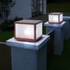 Luminária de Cabeça de Coluna, Lâmpada Impermeável para Pilar de Porta Externa, Lâmpada de Paisagem para Pátio de Villa, Lâmpada de Pilar de Cerca, Lâmpada de Paisagem para Portão Estilo Chinês