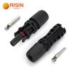 Cable de panel solar serie EVO2 conector fotovoltaico IP68 fuerte impermeable enchufe metálico de cobre puro