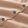 Novo Cardigã Feminino Primavera e Verão Imitação de Seda de Amora Gola Redonda Manga Três Quartos Feminino Fino Tricotado Camisa Básica Jaqueta de Botão Único para Mulheres