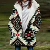 [Processamento Personalizado] Novo Casaco de Inverno Feminino com Pelúcia Estilo Europeu e Americano Casaco com Capuz 3D de Natal Atacado