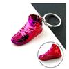 Chaveiro Pingente Sapatos de Basquete Estéreo AJ Modelo de Sapato Galvanizado Boneca Enfeites de Sapato Feitos à Mão Joias Caixa Surpresa
