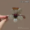Pinza para el pelo versátil estilo coreano, accesorio para el pelo de color contrastante, nuevo modelo de alta gama 2026, pinza de tiburón de gran volumen para mujer