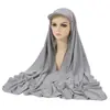 Novedad con Turban de Bufanda Multicolores con Ala para Exportación