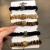 Diadema Simple Gruesa de Alta Elasticidad Sin Costuras Adorno para la Cabeza Accesorios para el Cabello Banda de Cuero Ins Cabeza Estudiante Alto Valor Super Hada