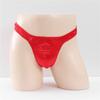 Tanga sexy de color brillante para hombre, cintura baja, color sólido, sexy, para gays, ropa interior para actuaciones escénicas con la cadera al descubierto.